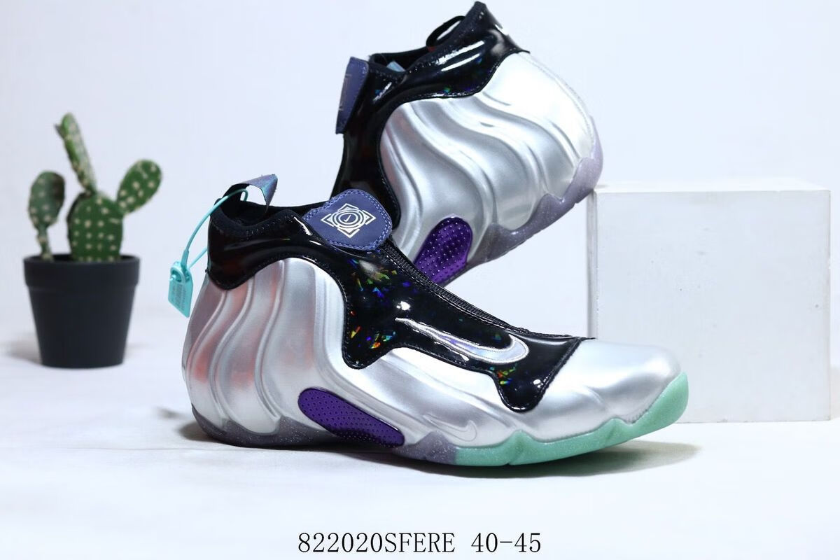 李寕篮球鞋air flightposite风一街舞风雷银色钢铁战士喷泡实战篮球