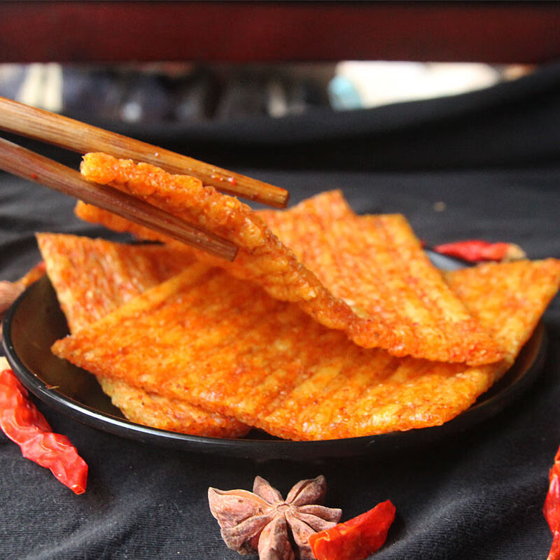 仙人掌辣条5包50包多规格玉峰仙人掌辣条8090小时候的麻辣辣片儿时