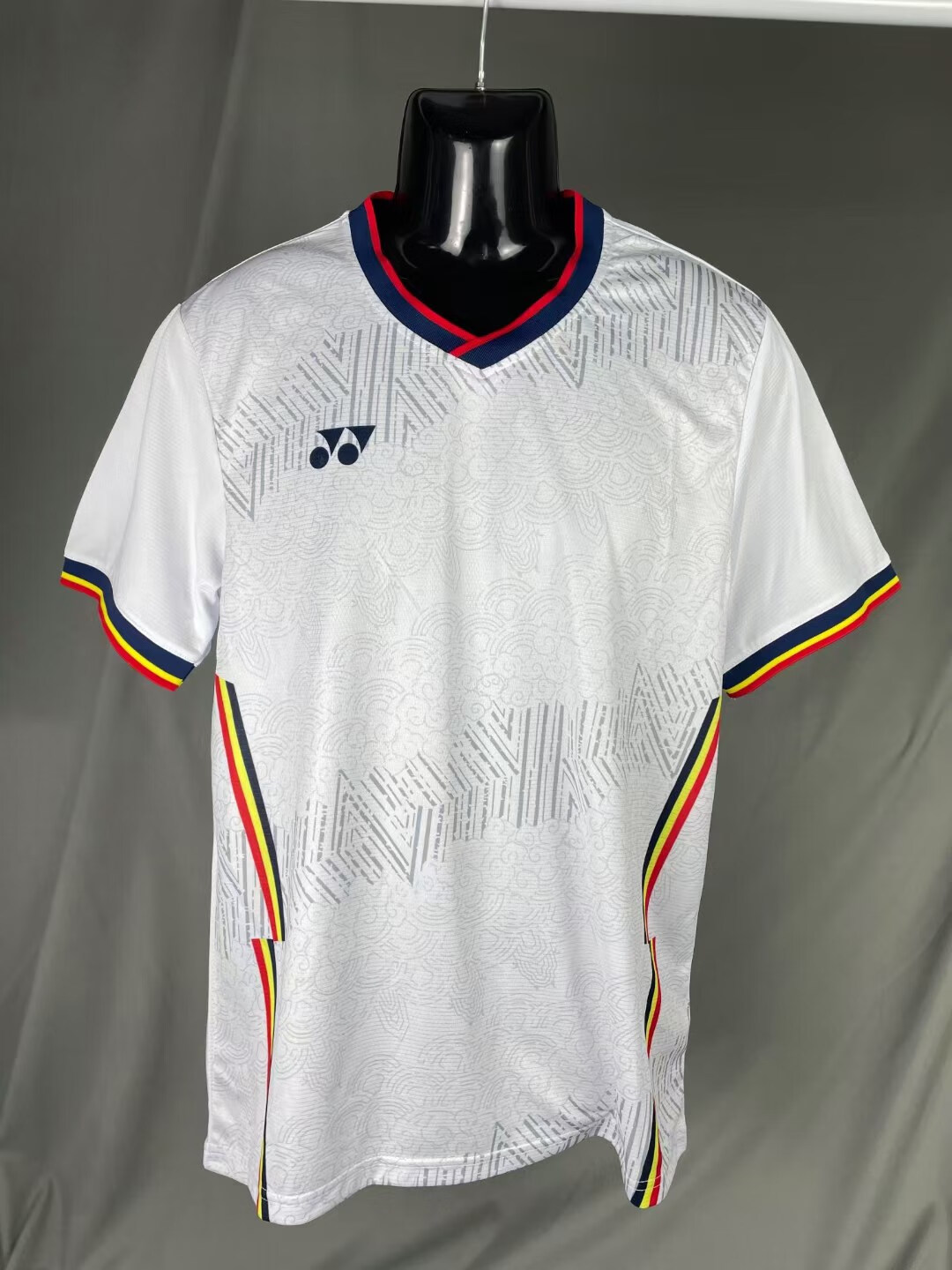 欲动 林丹同款羽毛球服男女款国家队大赛服速干短袖比赛服 大赛款红女