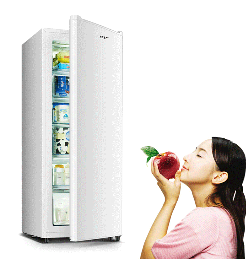 sast全冷冻冰箱深冷速冻急冻大冰柜立式家用商用大冰柜母乳冰箱冷冻柜