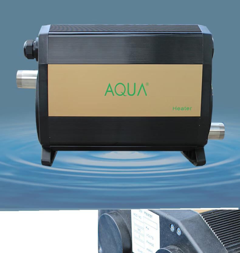 aqua爱克游泳池恒温器婴儿浴缸浴池水疗spa池电加热器热泵设备32kw