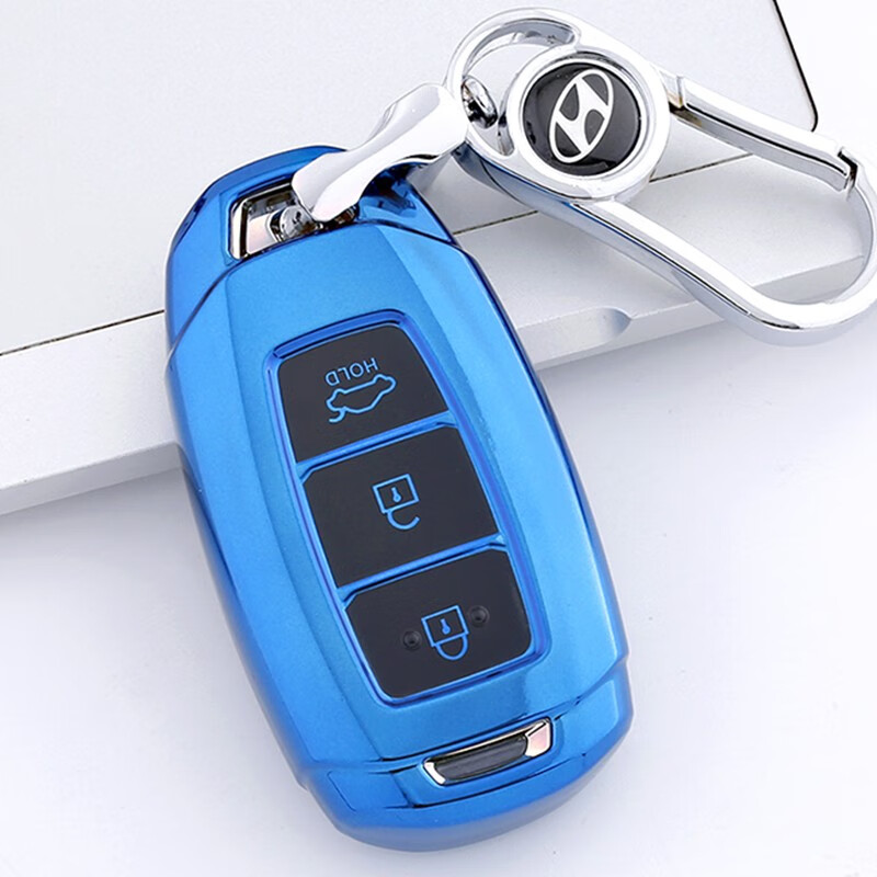 北京现代钥匙包菲斯塔钥匙套2021款新胜达ix25昂希诺ix35汽车钥匙扣壳