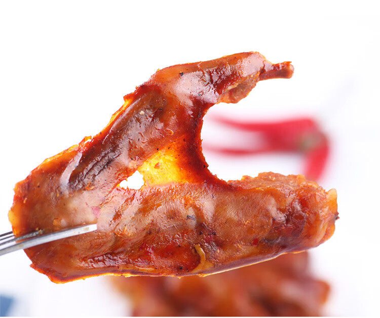 友我香鸭翅20袋长翅黑鸭味鸭肉零食休闲小吃办公室零食特产鸭翅膀黑鸭