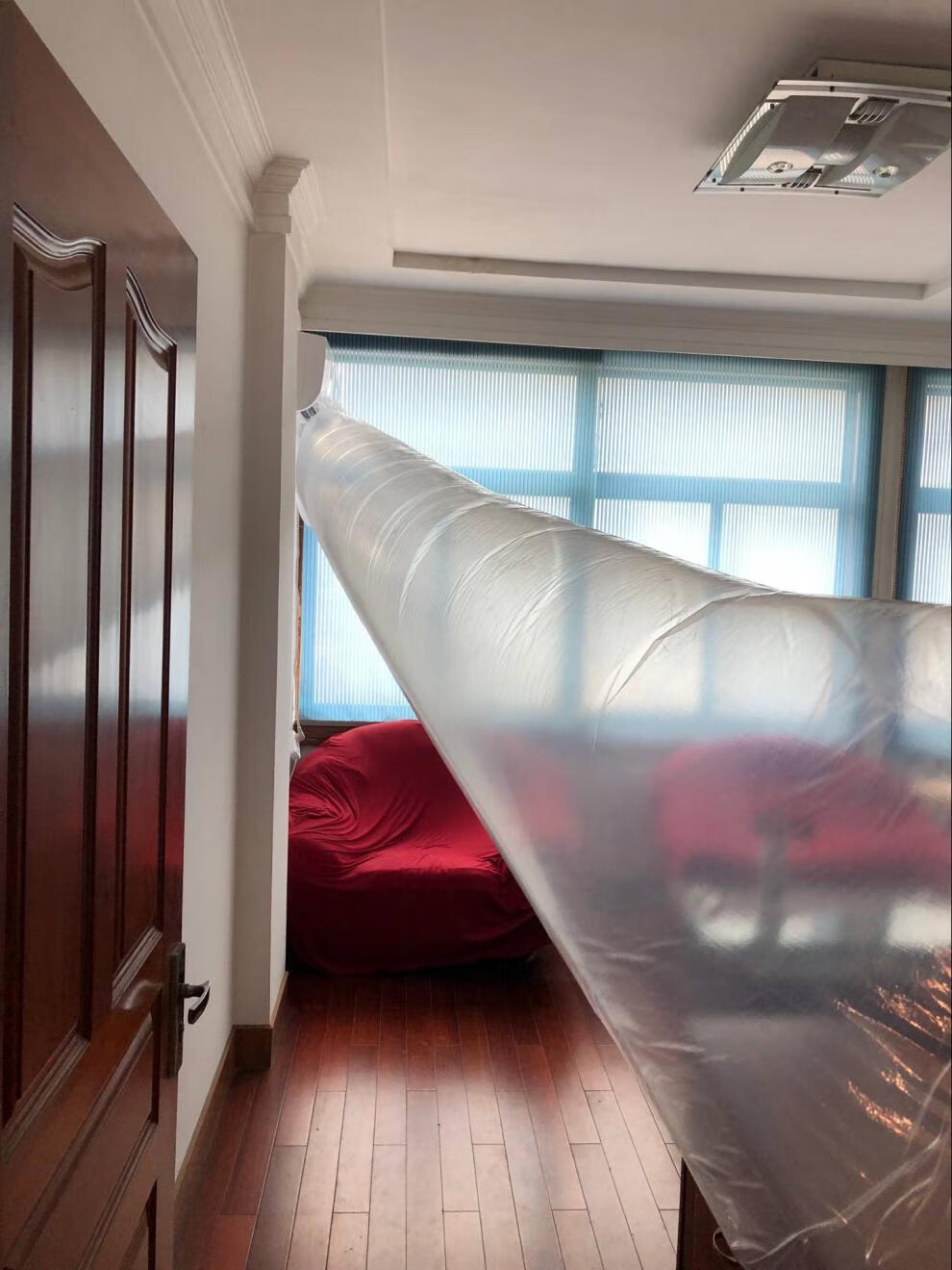 设计空调出风神器导风袋冷热通用转接送风引风传风环保塑料袋 袋子是