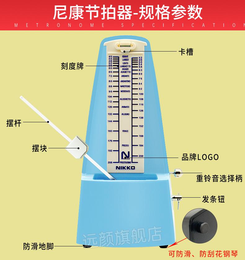 节拍器刻度图片