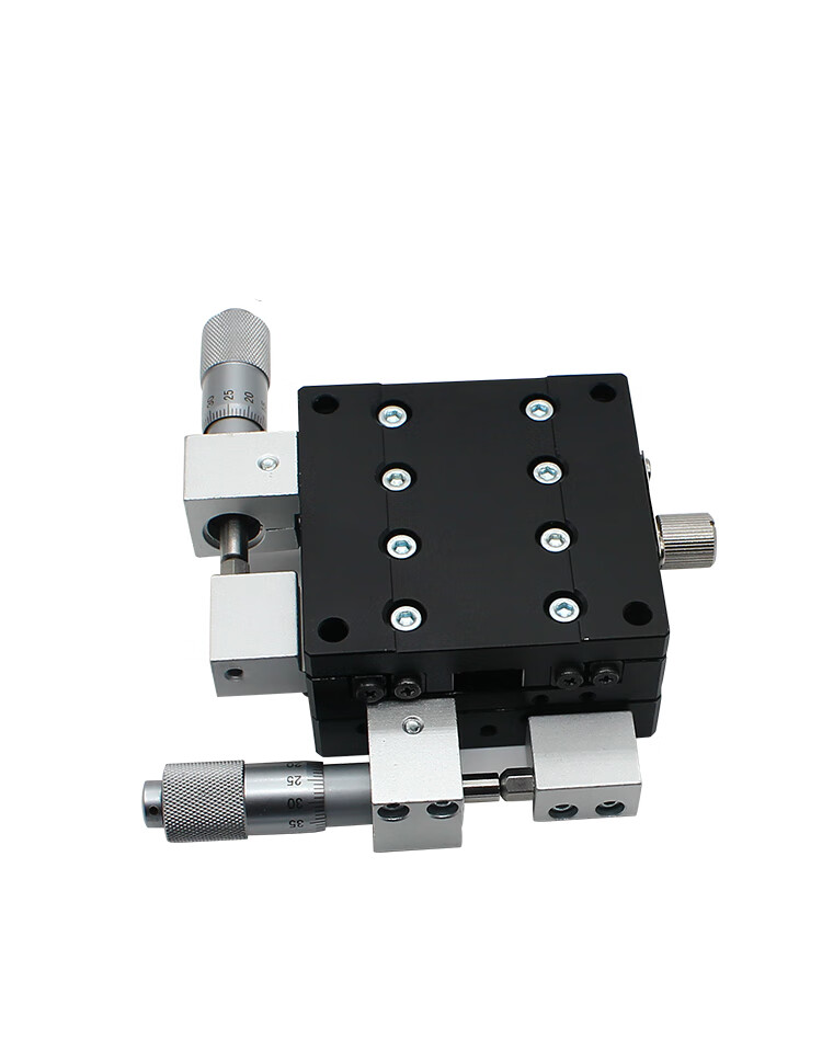 定制xy轴位移平台手动微调工作台精密移动十字滑台ly40 50 60 80 125