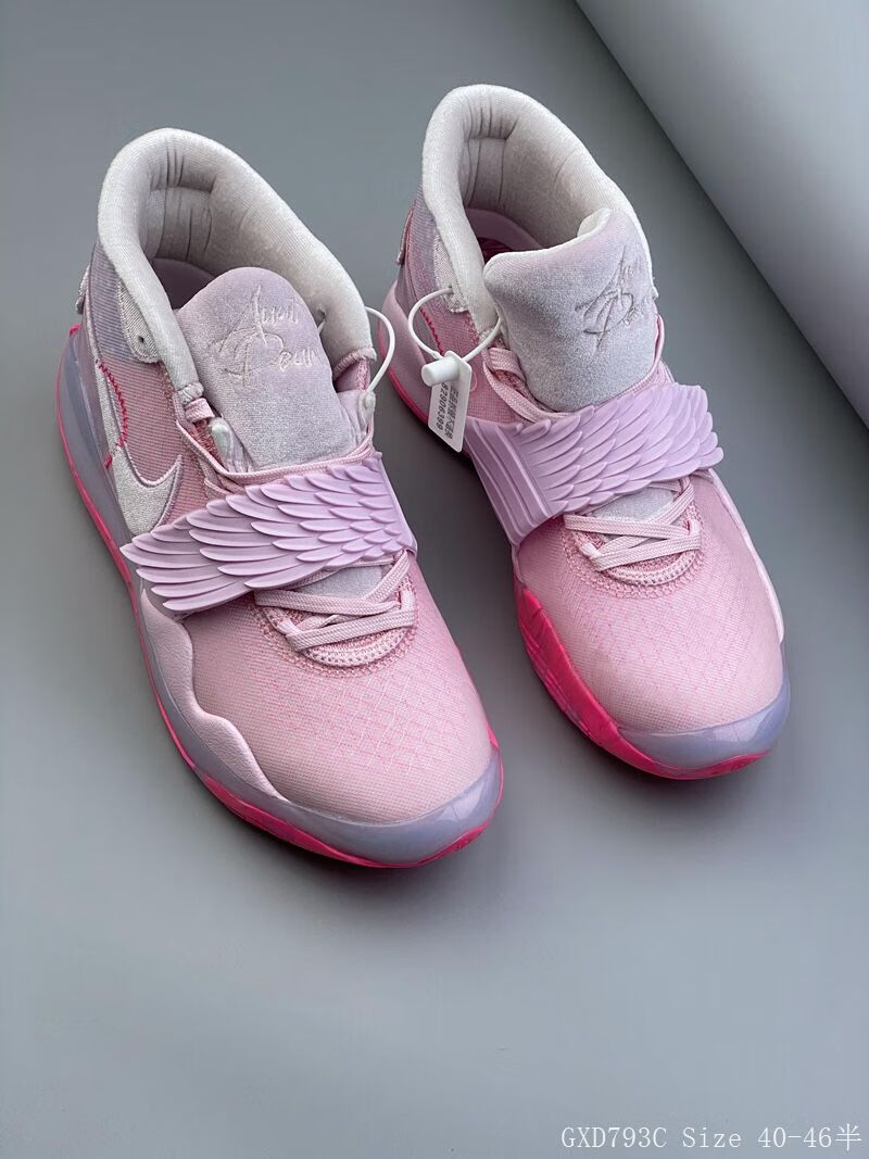 zoo kd12 ep乳腺癌篮球鞋杜兰特12代气垫篮球鞋实战耐磨男运动鞋 乳腺