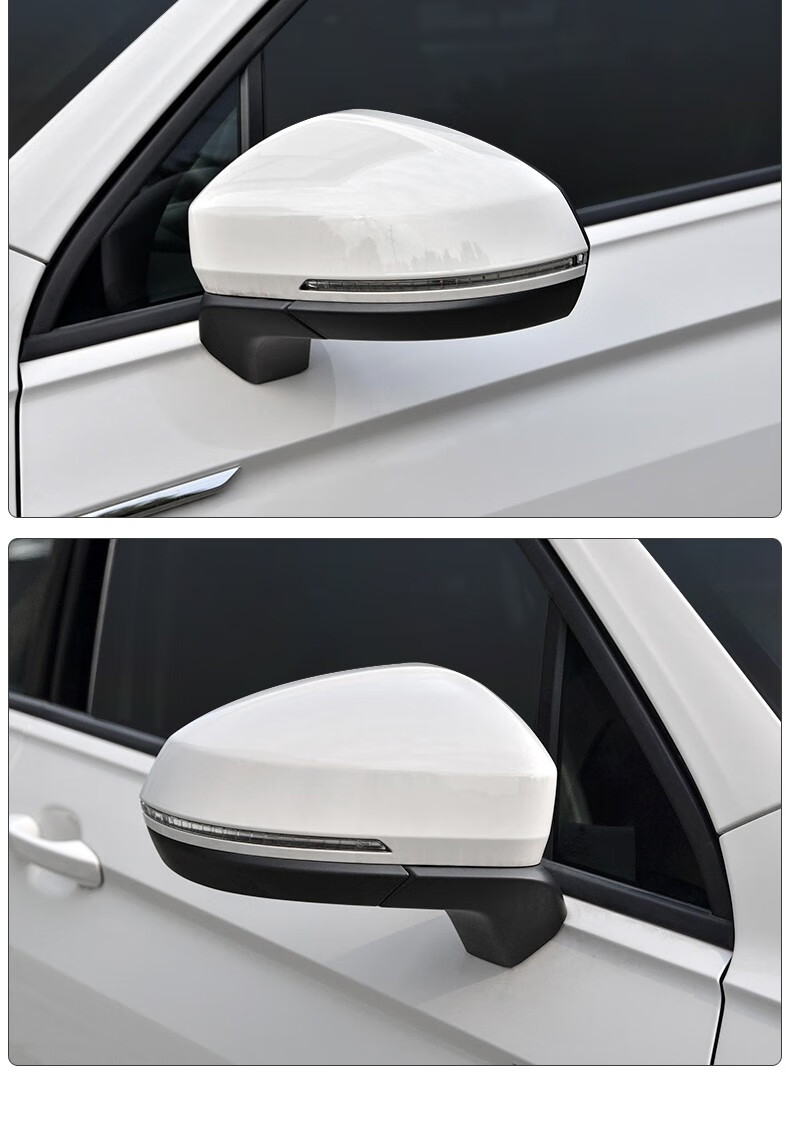 适用于大众新途岳探岳途观l途昂探歌后视镜电动折叠自动折耳电机一键