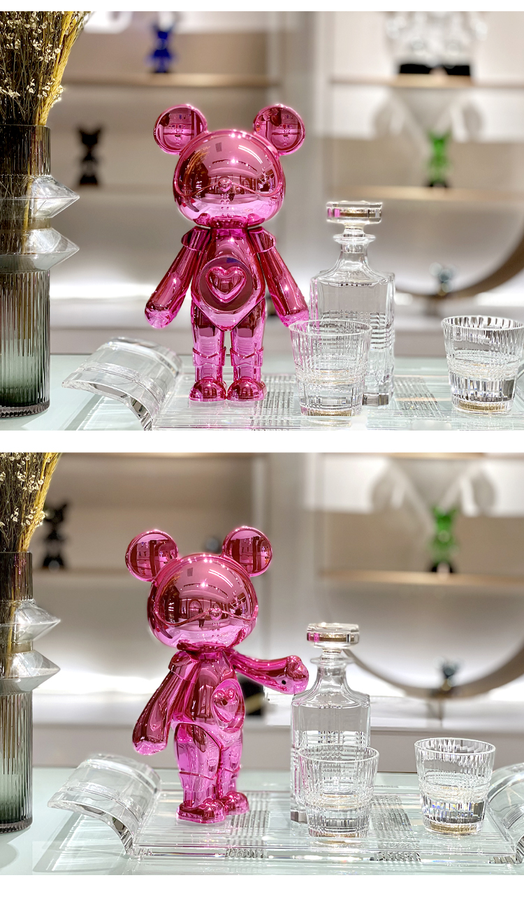 cosmos星际熊纯色电镀款收藏版玩具摆件生日礼物精美礼品新年礼物送礼