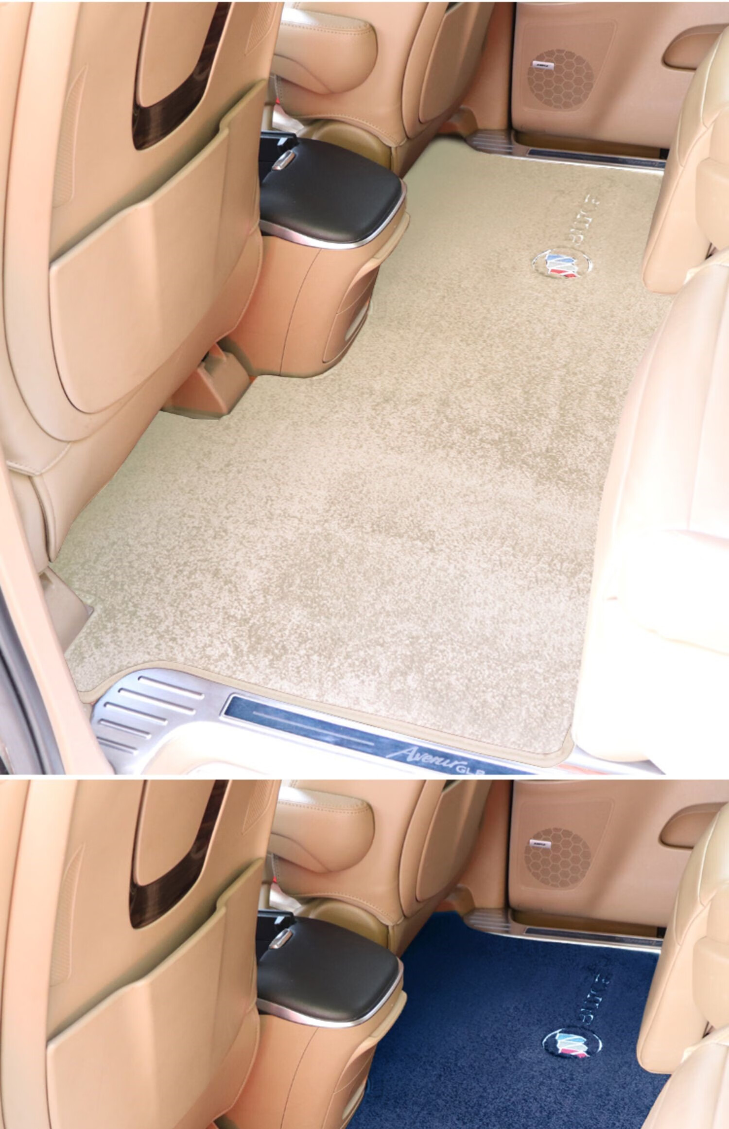 别克gl8脚垫中排gl8es地毯中间七座商务车专用陆尊胖头鱼改装配件