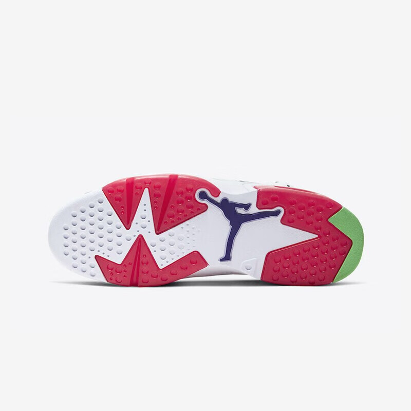 耐克女鞋air jordan 6 floral gs aj6花卉刺绣高帮篮球鞋543390-800