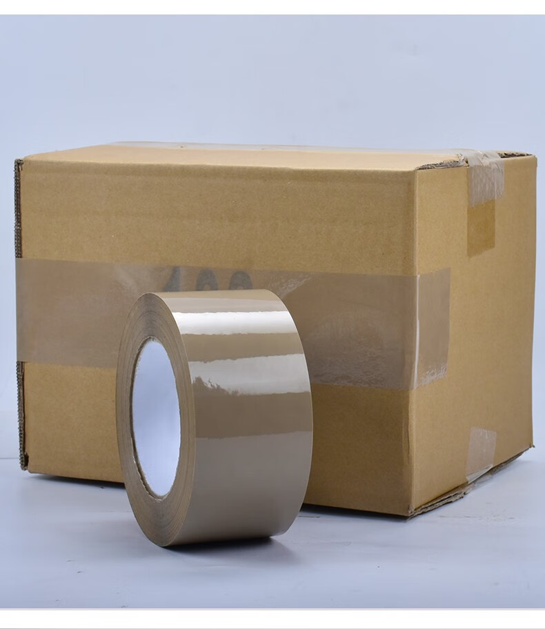 5卷装高品质胶带 棕色封箱胶带工厂快递打包胶布办公用品 【5卷装】宽