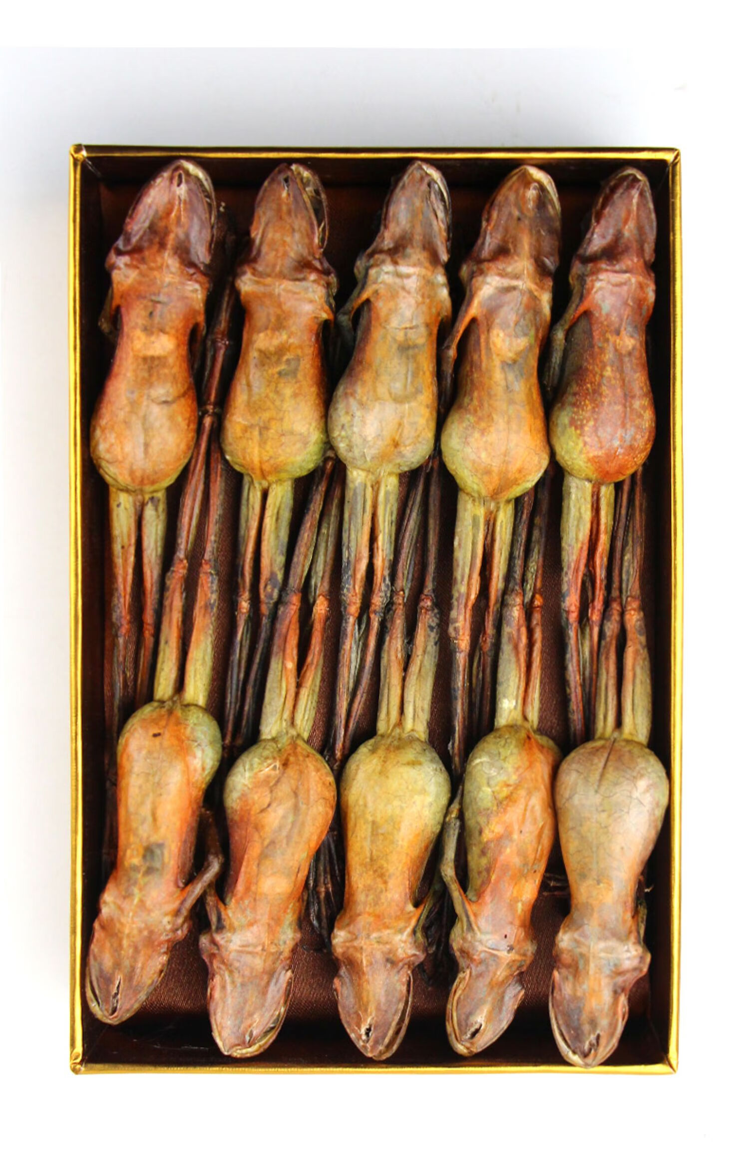 雪蛤旗舰店长白山雪蛤整只干雪哈礼盒东北雪蛙油林蛙干100g【图片