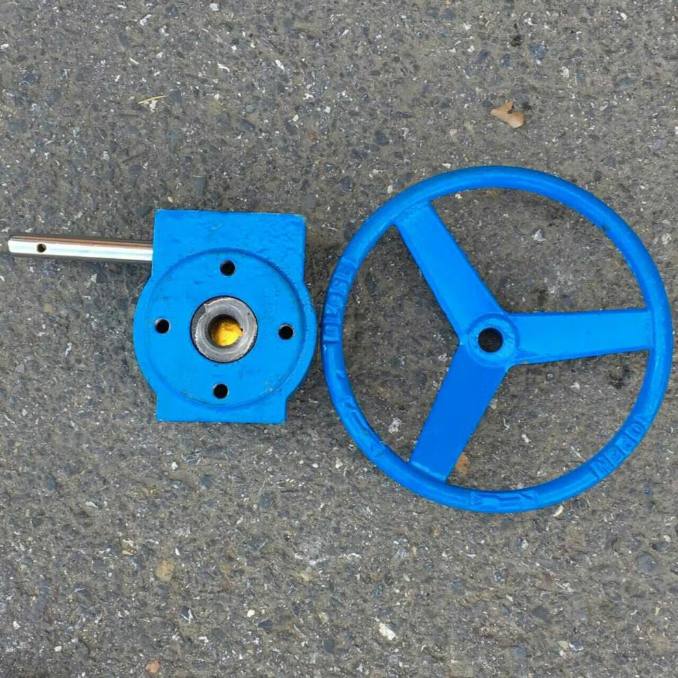 配件涡轮蝶阀省力涡轮变速头涡杆机械手轮传动器开关dn200350蝶阀手轮