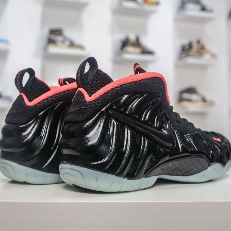 【自营官方旗舰店】air foamposite pro 夜光黑椰子泡男子实战运动
