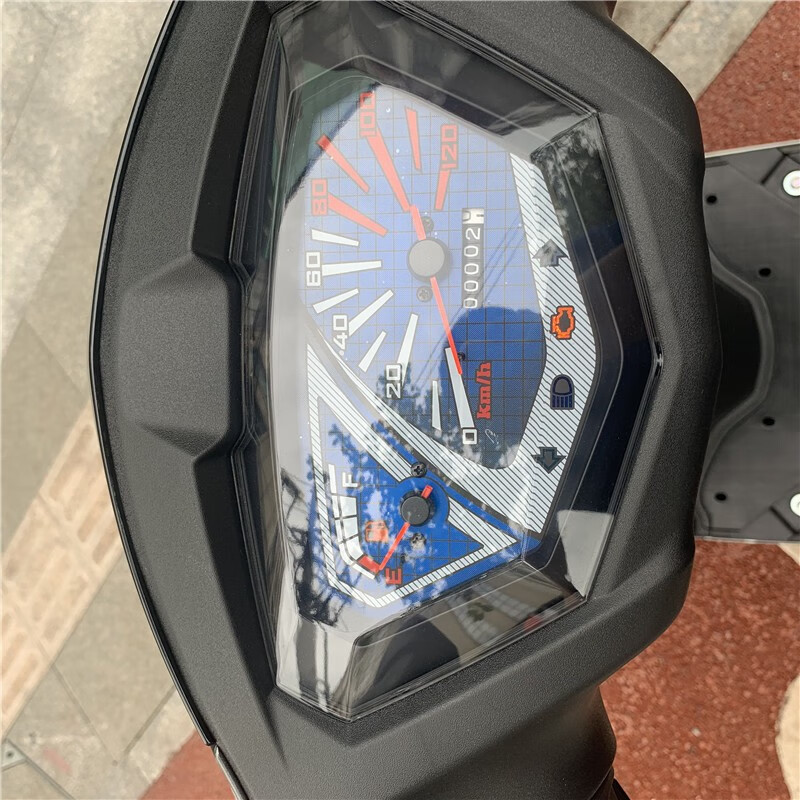 飞鹰摩托车小劲战5代目福臻110新款国4电喷发动机踏板车 fy-ymt劲战