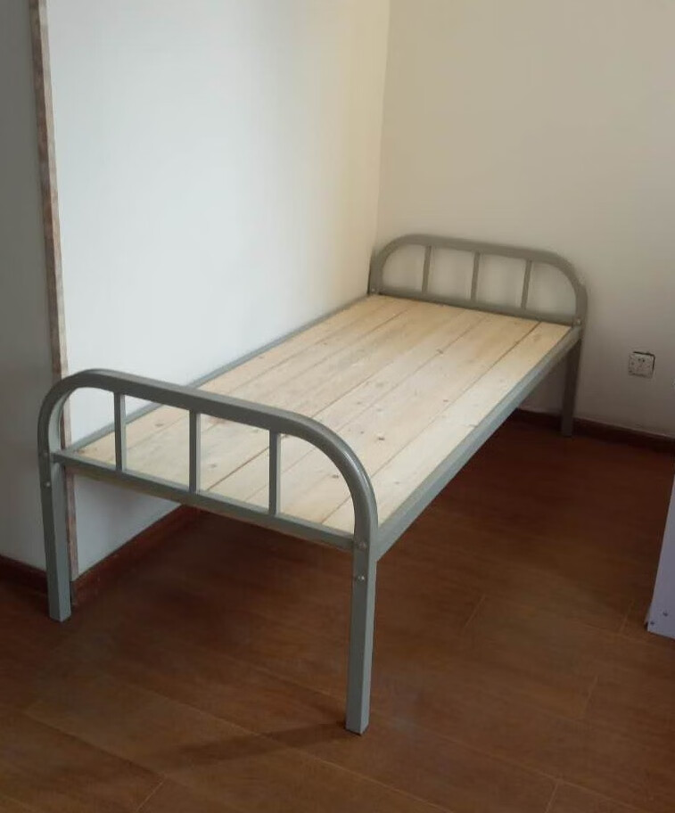 上下两层小孩床北京铁艺上下床学生宿舍床双层床员工上下铺铁板高低床