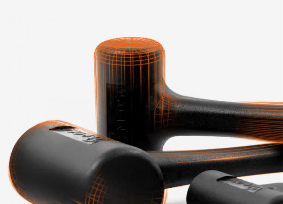 无弹力橡胶锤子橡皮锤工业安装锤塑料装修贴瓷砖地砖专用大号榔头