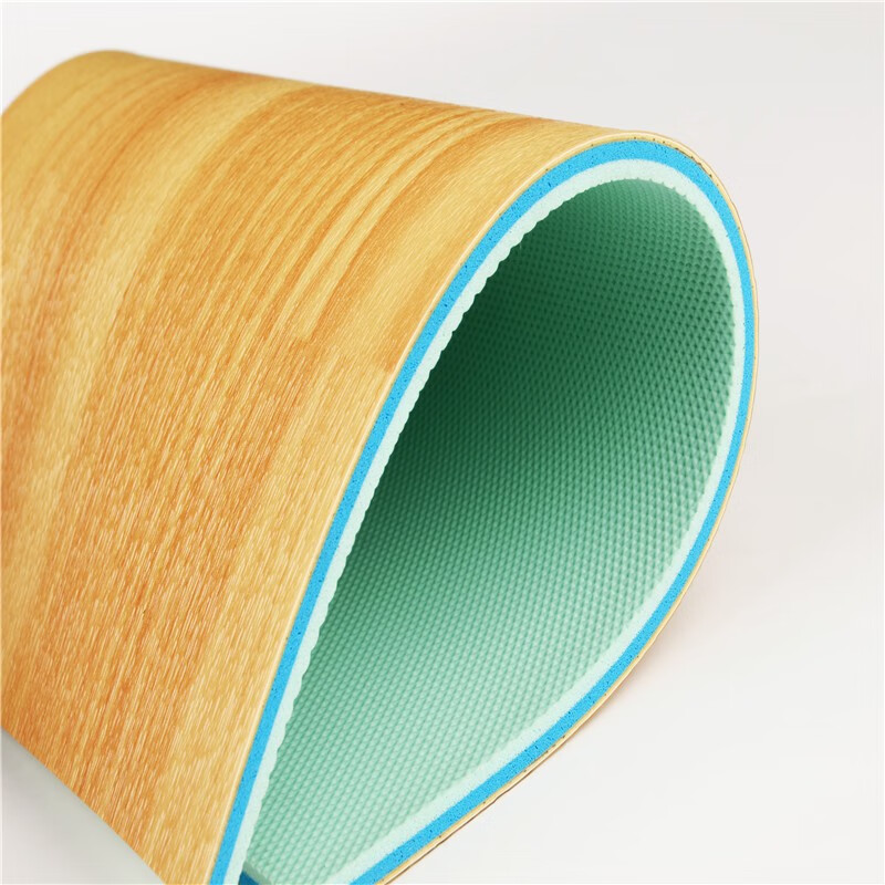 0mm乒乓球羽毛球多功能地胶 艾力特橡木色4.