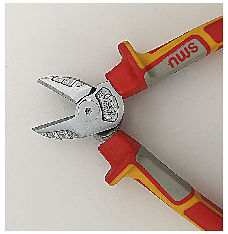 进口nws德式铬钒钢老虎钳8寸钢丝钳多功能7寸斜口钳6寸斜嘴尖嘴钳8寸