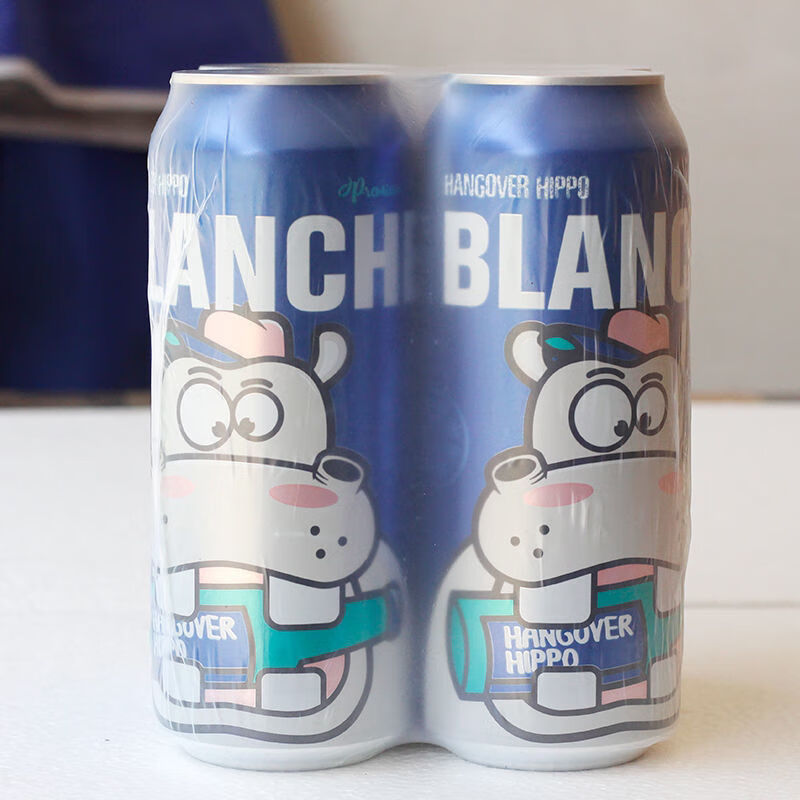 憨果河马小麦白啤酒 小麦白啤酒法国原装进口啤酒 12桶装【图片 价格