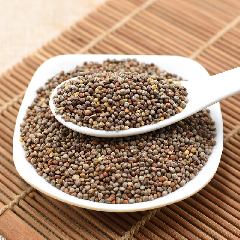 苏子籽500克 苏籽特级纯正紫苏种子调料馅料食用生苏子烧烤料【图片