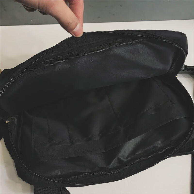 战术背心包嘻哈ins潮机能防弹衣胸包工装马甲包双肩多功能酷紫色