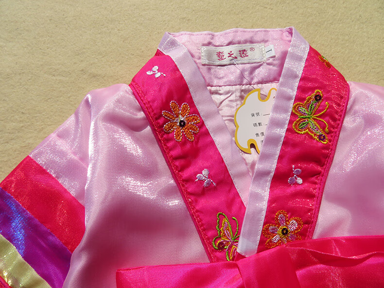 六一大长今秋冬款女童服装传统朝鲜族演出服民族棉服韩服儿童66880