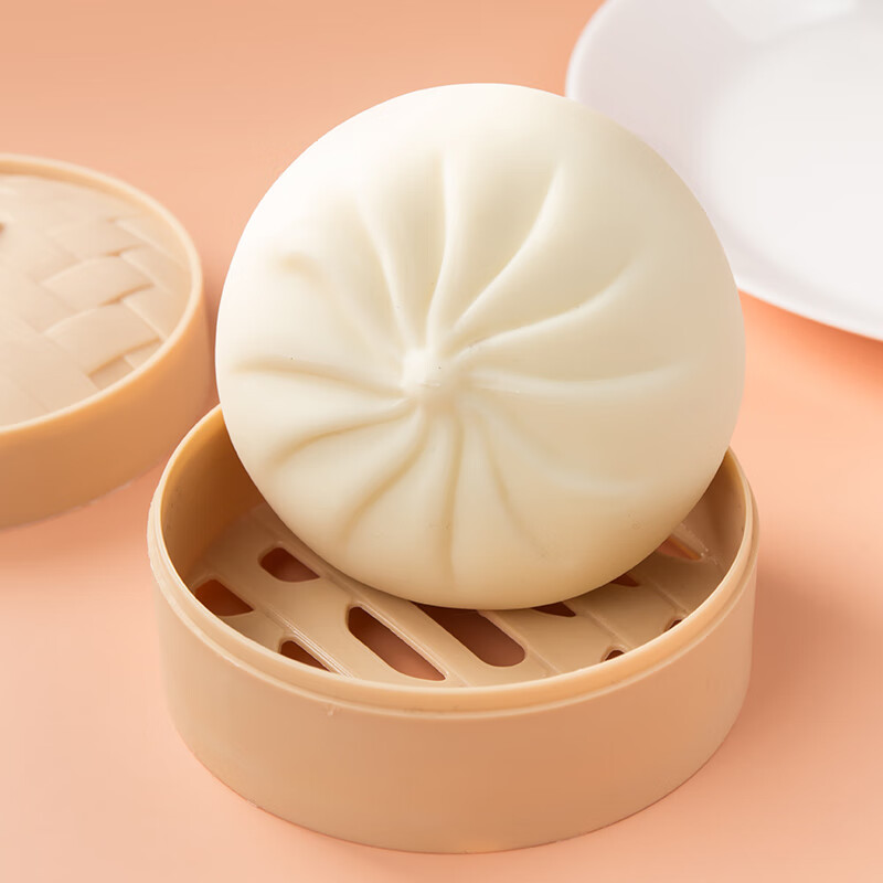 叉烧包捏捏乐发泄减压神器恶搞整蛊礼物小摆件 解压包子1767【图片