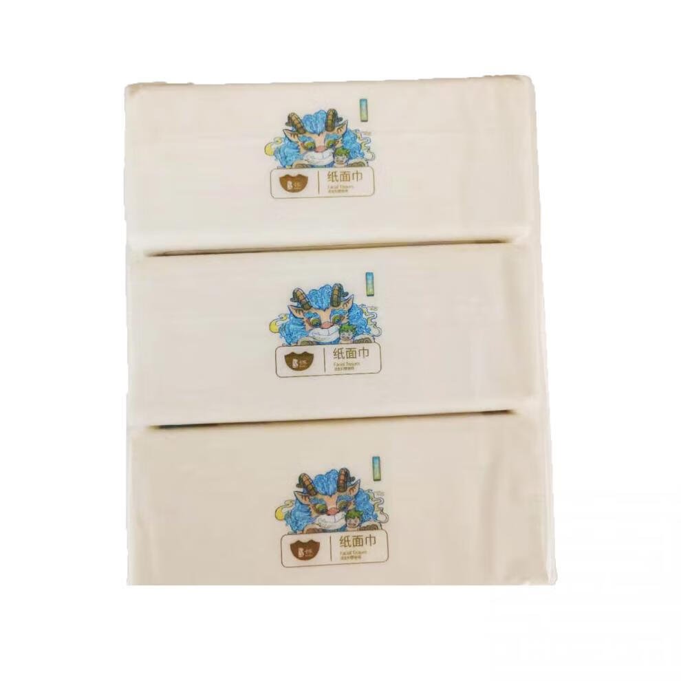 新升级卡布抽纸【买2提送1提】卡布国潮456纸3包/提家用装抽取式母婴