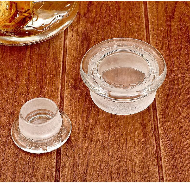 子2斤5斤10斤15斤24斤30斤40斤50斤60斤玻璃泡酒坛子泡酒缸泡酒桶 装2