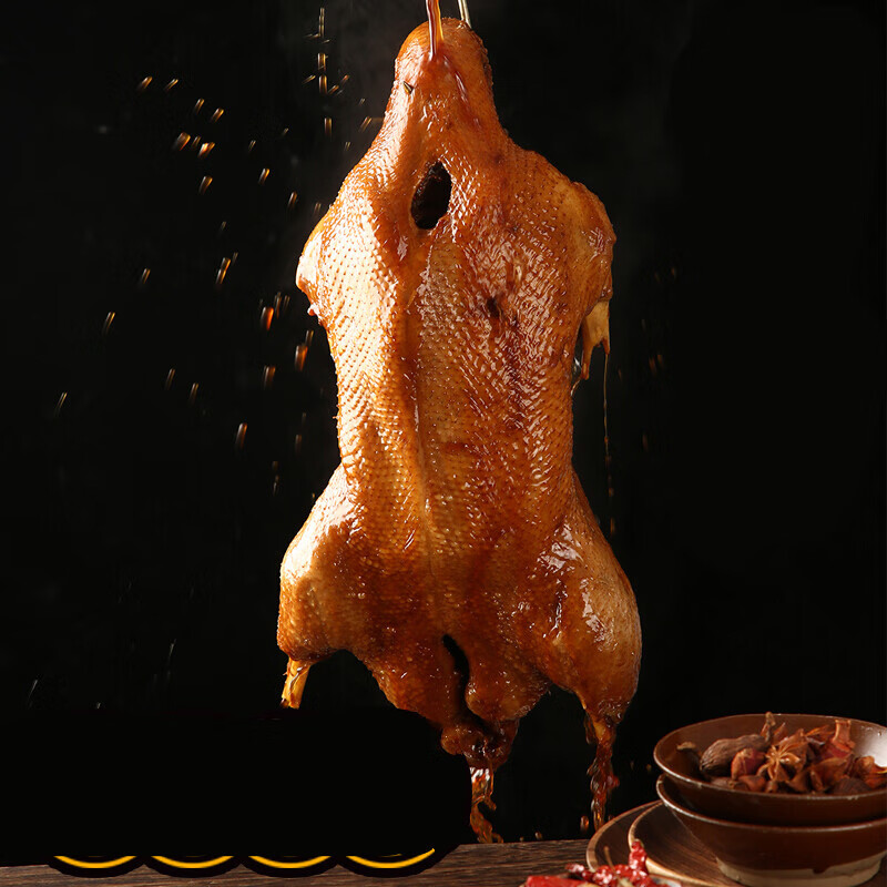 潮汕特产卤味熟食 卤水鹅肉鲜卤狮头鹅全鹅大鹅肉整只6斤上【图片