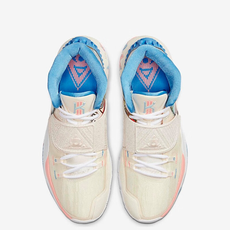 耐克nike kyrie 6 欧文6 kybrid s2 欧文合体刺奥利奥黑白夜光白绿