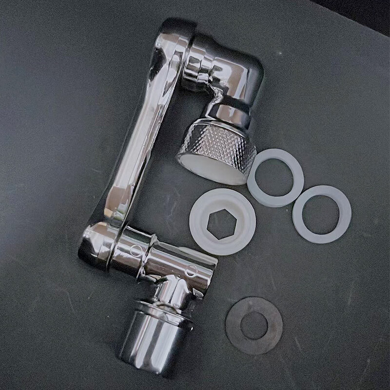 洗手盆水龙头转接头机械手臂洗脸盆多功能万向水嘴1080度可旋转漱口器