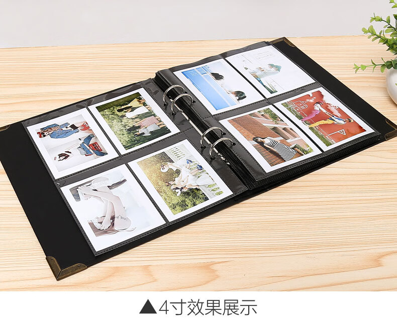 相册本插页式4/5/6寸照片家庭简约小清新影集创意纪念册小本装 相册本
