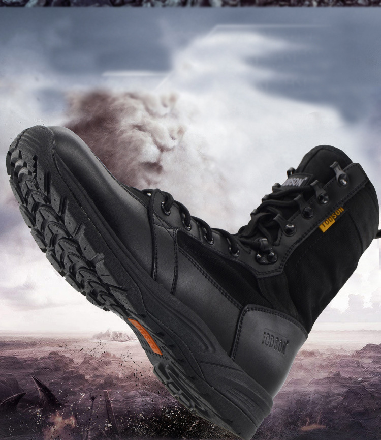 五百户赤焰舰新款夏季超轻作战靴男战术靴户外特种秋冬沙漠靴陆战靴小