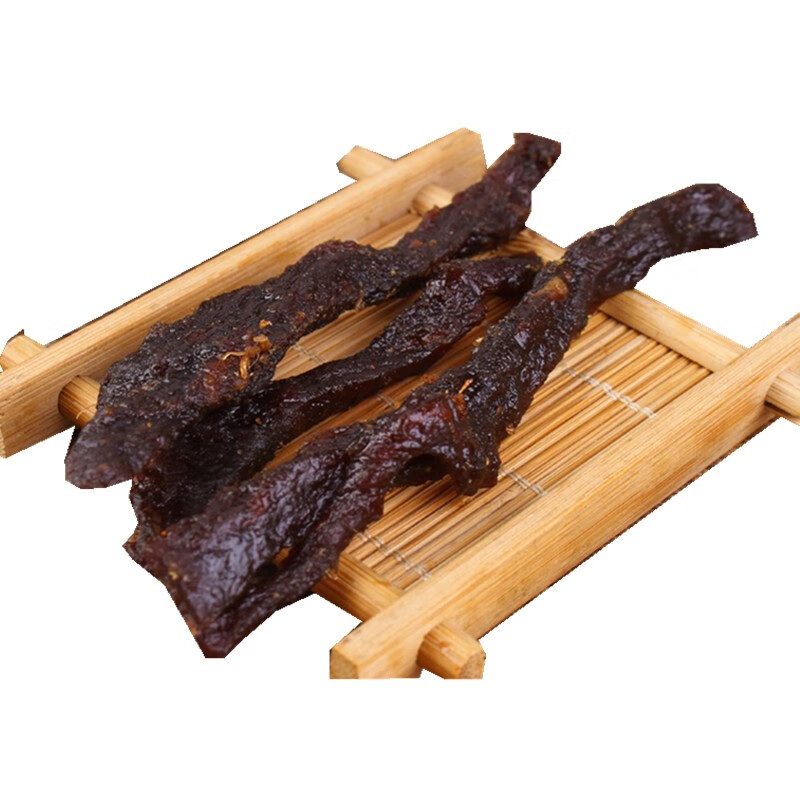 广西特产北海合浦牛巴正蔡记牛肉干炭烧牛肉条五香辣牛腊巴牛肉脯 炭