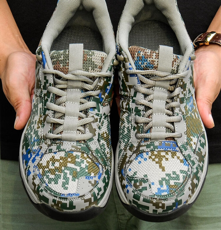 欲战新式迷彩鞋作训鞋男超轻迷彩跑鞋解放鞋徒步鞋户外运动训练跑步鞋