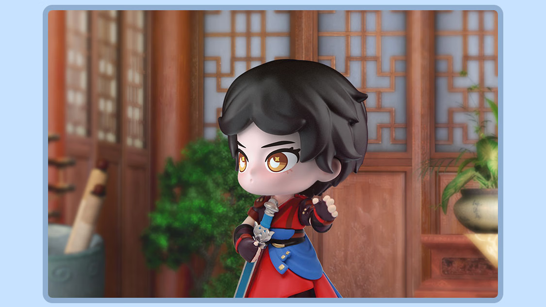 少年歌行盲盒卡通动漫周边全套手办公仔无心萧瑟潮玩摆件礼物确认款拆