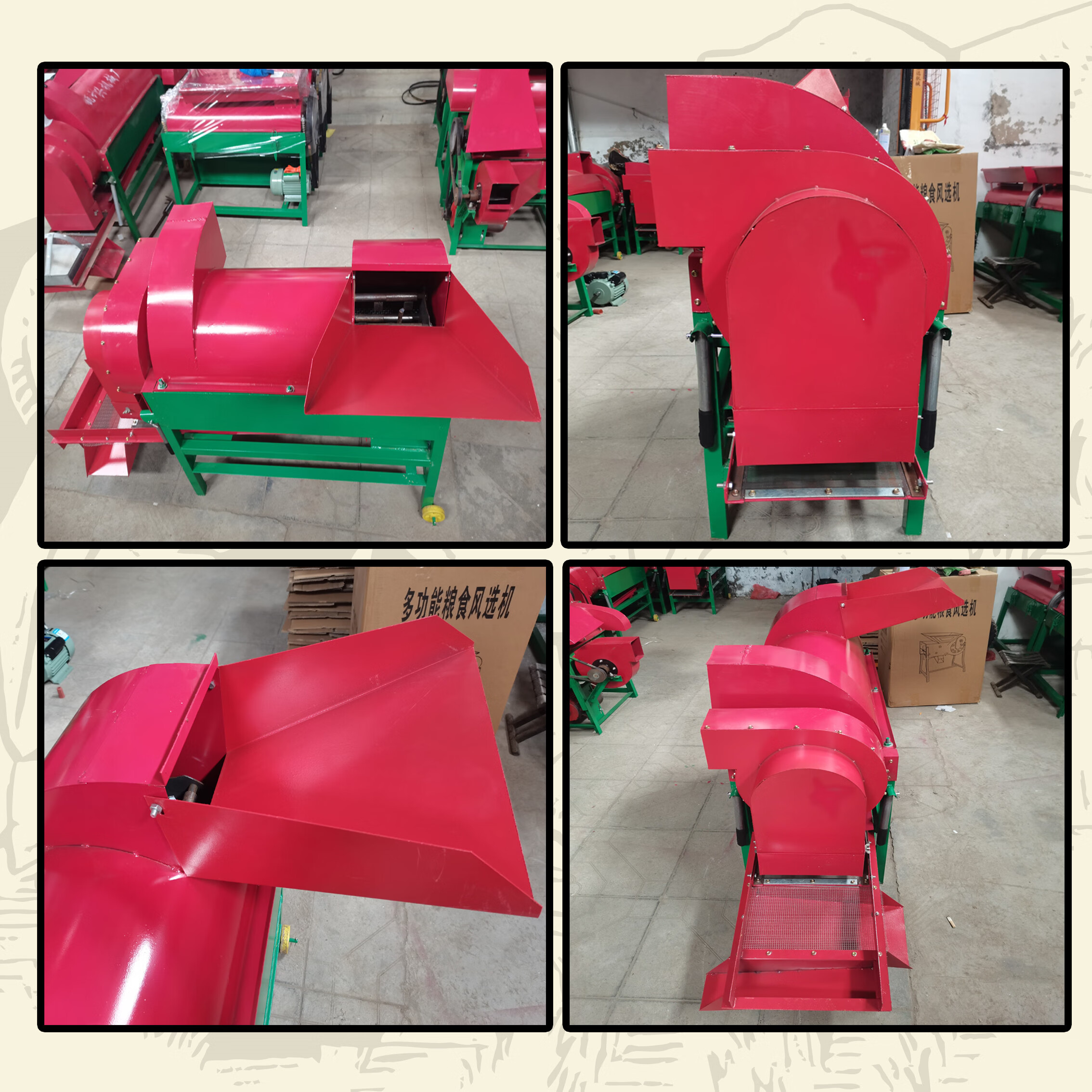 电动谷子脱粒机中型谷穗脱粒机家用小型打谷机农用打谷小米脱粒机