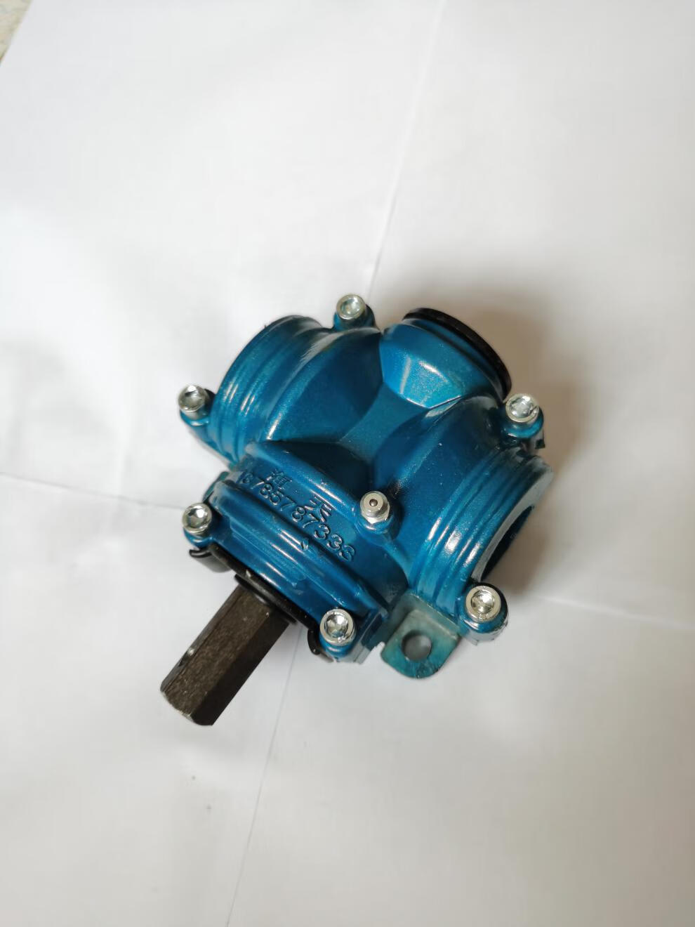 农机配件玉米小麦高粱大豆播种机肥箱传动轴六方轴16方17方轴套