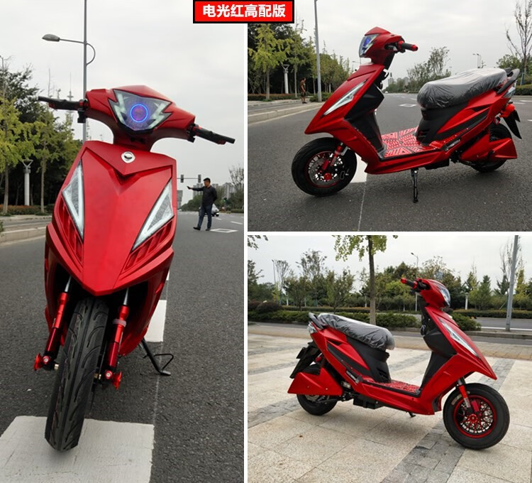 战速电动车鬼火电摩改装120v高速大功率电瓶车96v72v电动摩托车