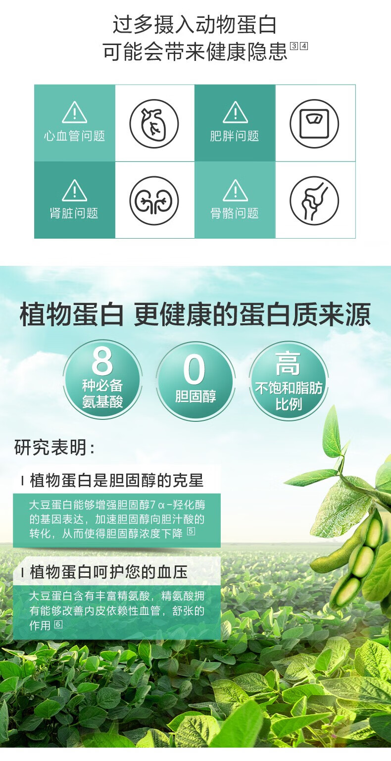 养生堂蛋白质粉固体饮料400g进口浓缩乳清蛋白粉大豆分离蛋白增强免疫