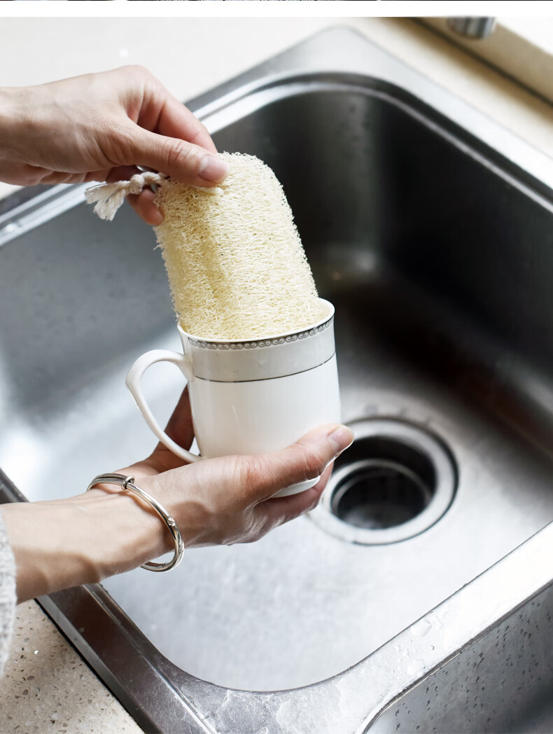 丝瓜瓤丝瓜络布厨房丝瓜刷天然干丝瓜瓢水丝瓜藤刷锅刷碗丝瓜囊 挂绳