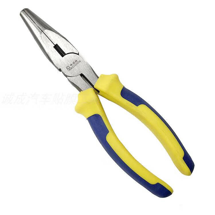 汽车包座椅工具卡钳卡钳卡钉带孔尖嘴钳子起子乳白色卡丁一斤