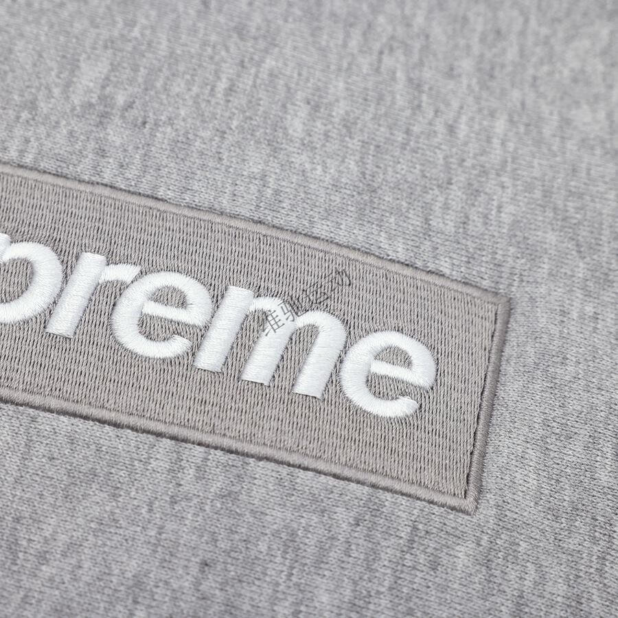 supreme灰色卫衣,supreme绿色卫衣 cdpx【官方旗舰店】潮牌supreme灰色银标box hoodie连帽加绒卫衣帽衫