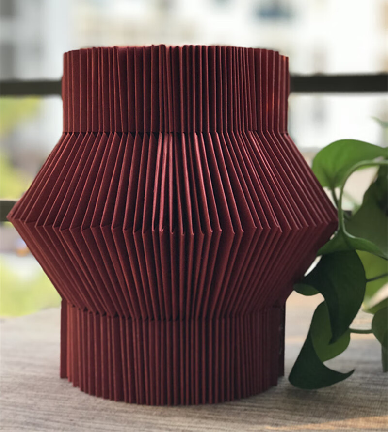 米兰折纸摆件手工北欧简约立体折叠纸工艺品摆件几何体样板房客厅 g款