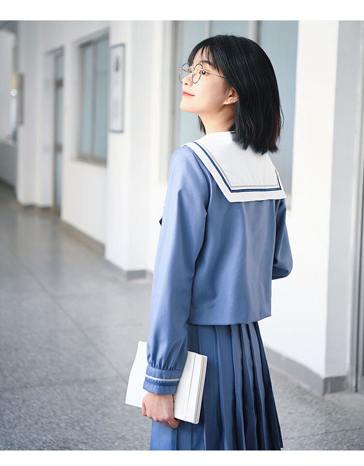 【jk制服官方】 水星记 正统jk制服正版长袖水手服日系高中生校供感