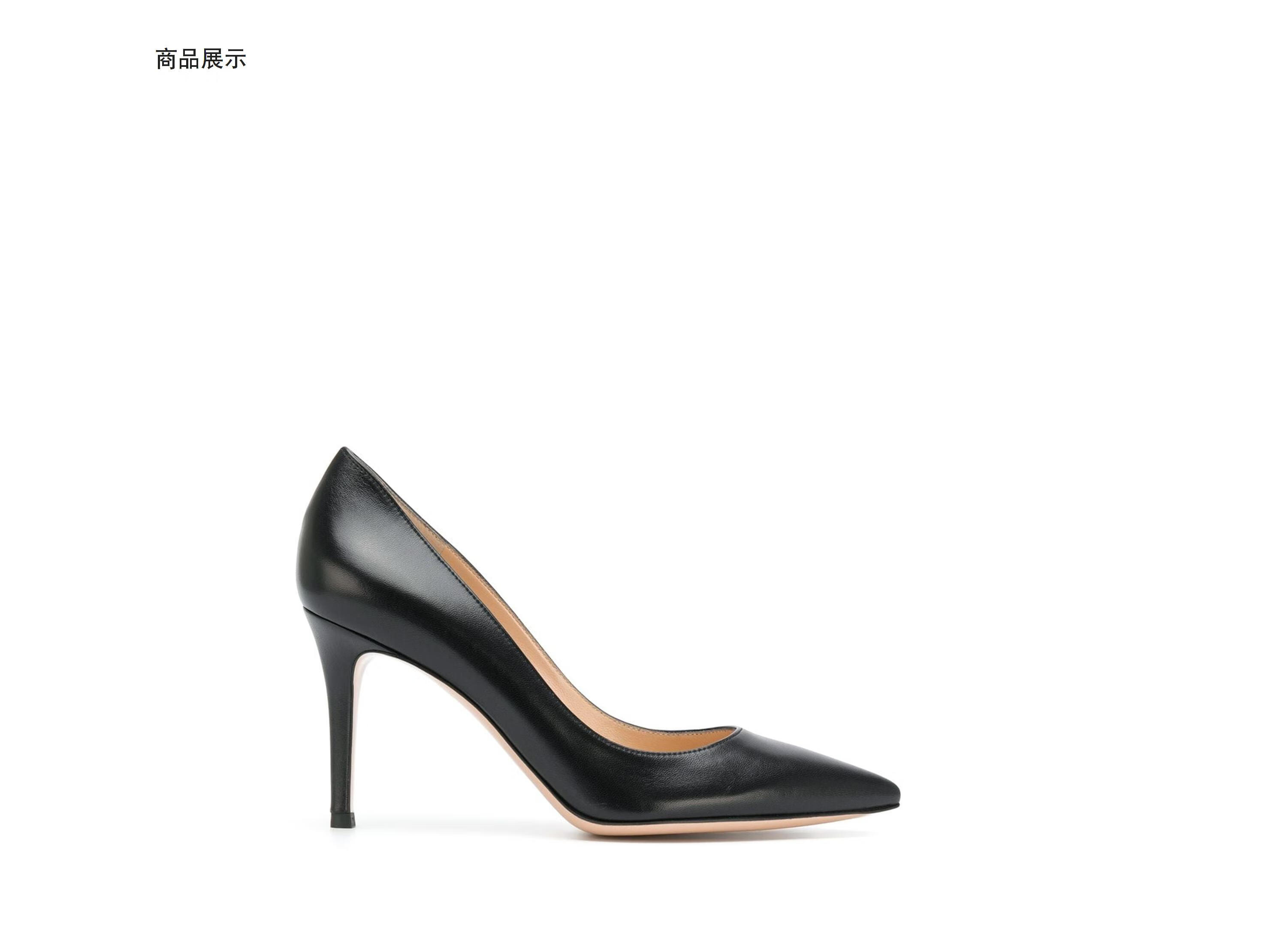 gianvito rossi 20秋冬女士尖头高跟鞋g2458085ric 蓝色 it36.