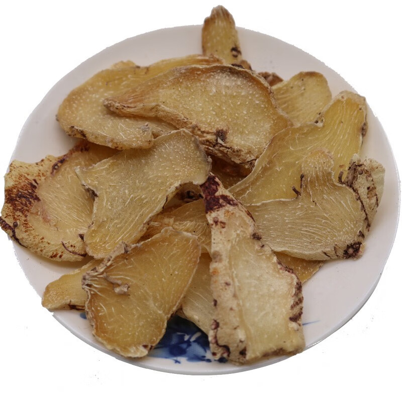 中药材白芨 正品白芨切片 白及 白芨片贵州白芨 250克